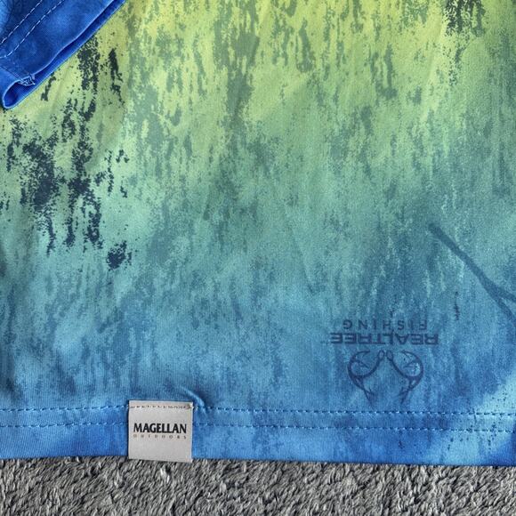 Magellan Outdoors Shirt Fish Gear Long Sleeve Kids Large Cooling 14-16‎ Lrg - Picture 4 of 7